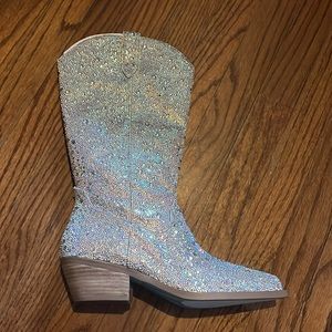 Betsey Johnson Rhinestone Boots